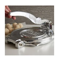 Verve Culture Large Polished Aluminum Tortilla Press
