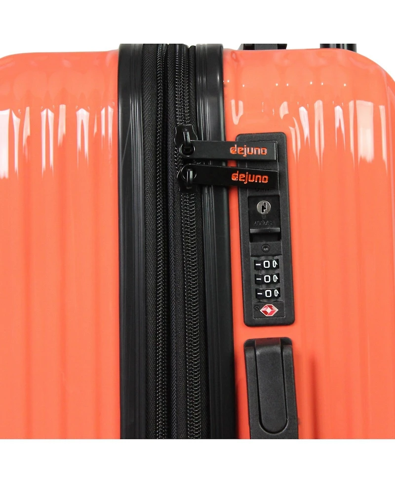 World Traveler Dejuno Tonal 20-Inch Carry-On Polycarbonate Luggage