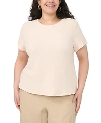 Vince Camuto Plus Crewneck T-Shirt