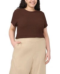 Vince Camuto Plus Crewneck T-Shirt