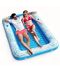 Gnuadz Inflatable Tanning Pool Lounger Float Sun Tub