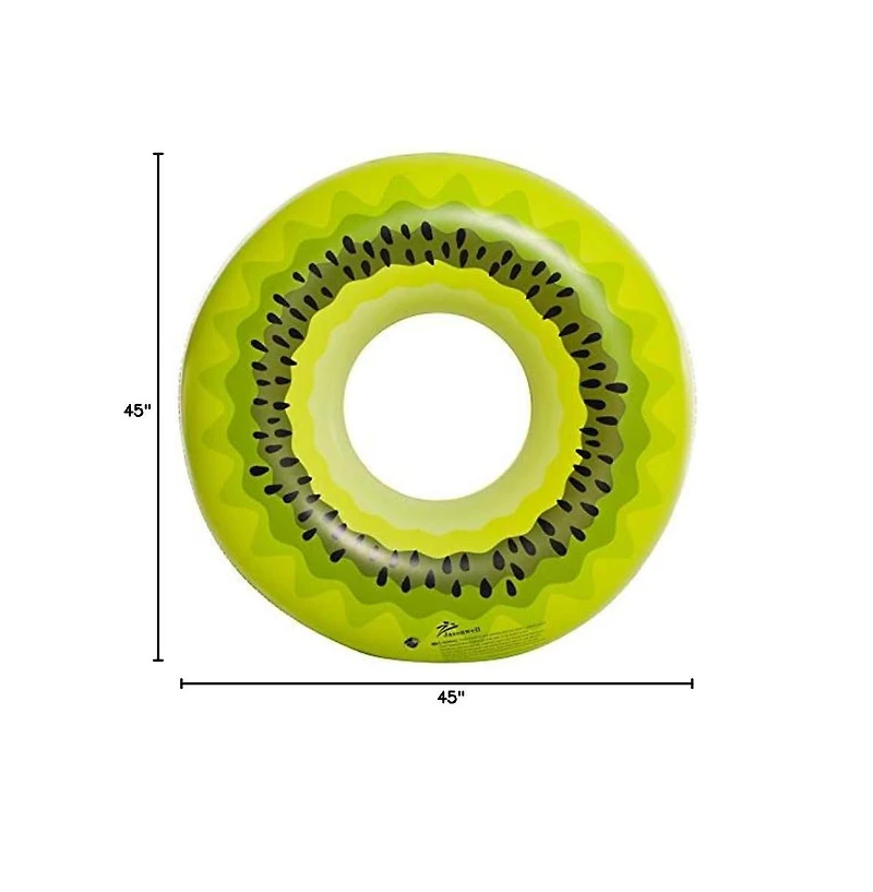 Gnuadz 45"Giant Kiwi Pool Float Inflatable Tube Raft Summer Beach Lounge Toy