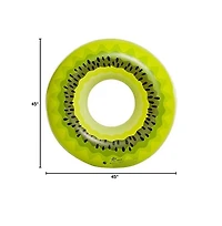 Gnuadz 45"Giant Kiwi Pool Float Inflatable Tube Raft Summer Beach Lounge Toy