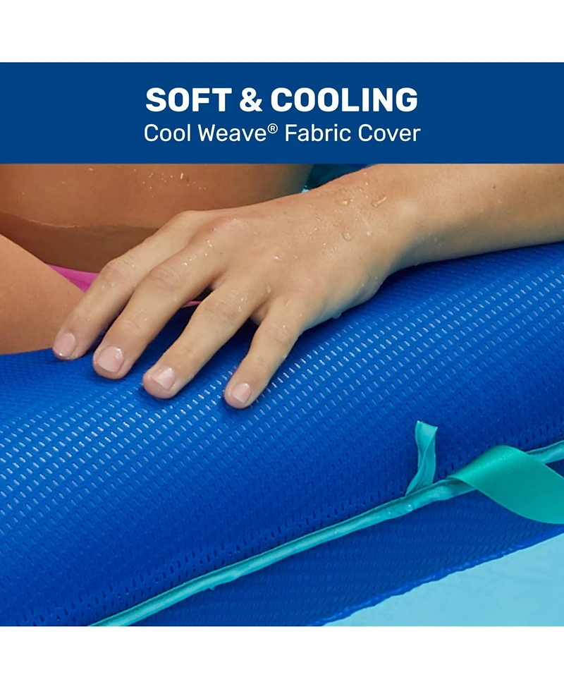 Gnuadz Pool Float Lounge Adjustable Backrest Cupholder