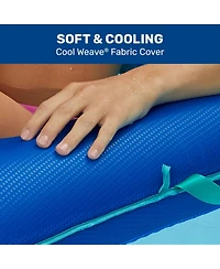 Gnuadz Pool Float Lounge Adjustable Backrest Cupholder