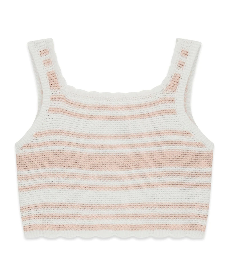 Guess Girls' 7-16 Crochet Sleeveless Top