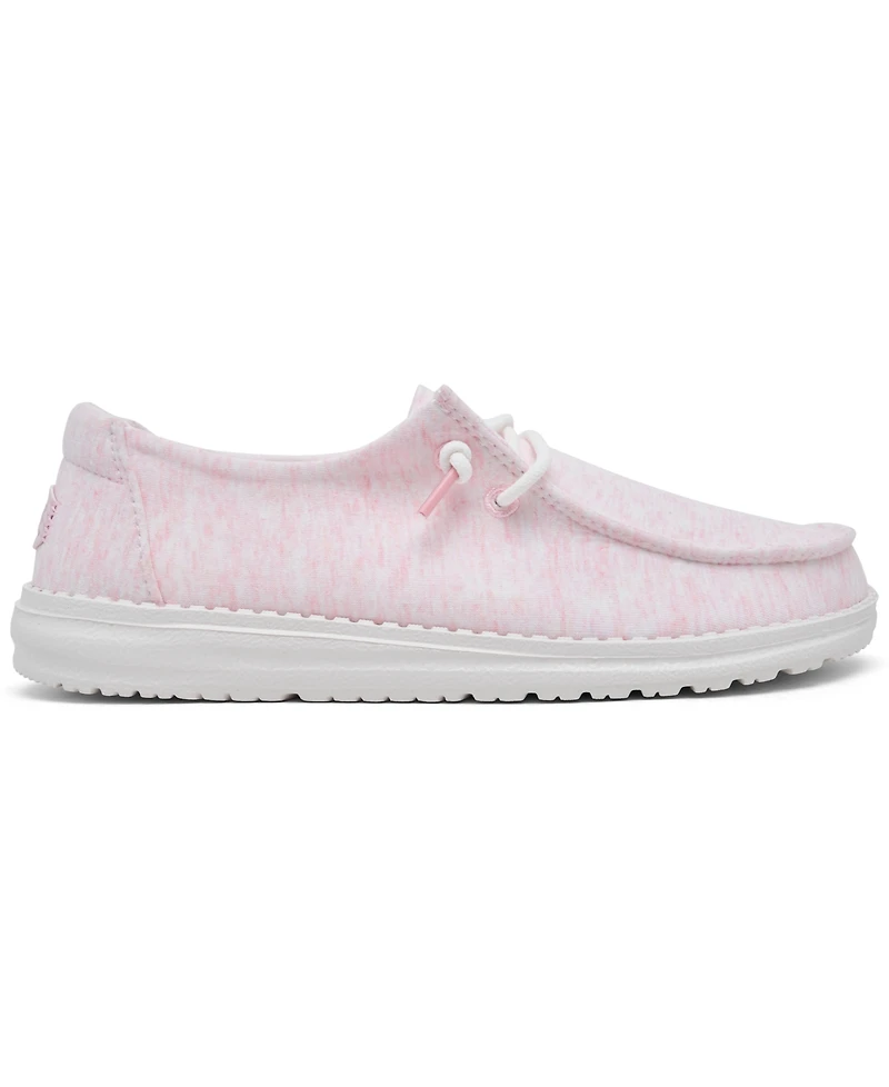 Hey Dude Women's Wendy Stretch Jersey Casual Moccasin from Finish Line