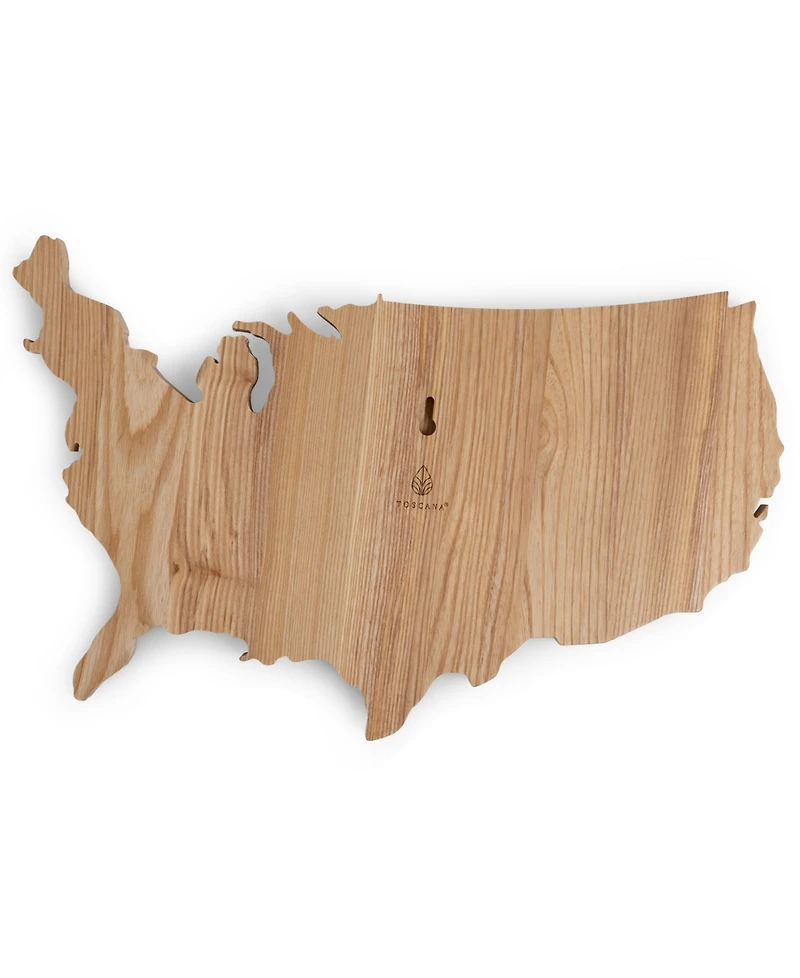 Toscana Usa Map 11" Serving Board