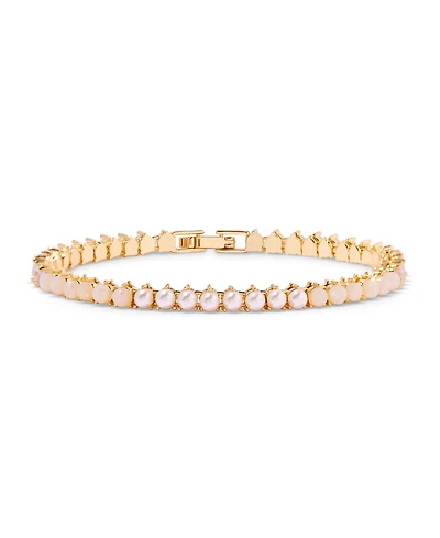 brook & york Gold-Tone Plated Isabella Ombre Birthstone Tennis Bracelet