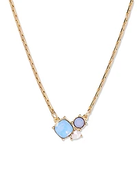 brook & york Gold-Tone Plated Victoria Opal Necklace