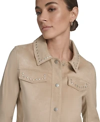Levi's Women's Laydown Collar Studded Jacket