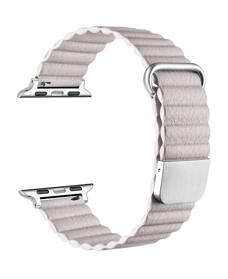 Posh Tech Dakota Faux Leather Band for Apple Watch