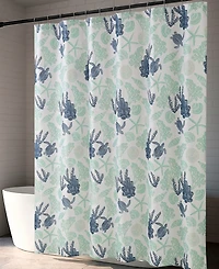 Creative Home Ideas In The Reef 13-Pc. Fabric Shower Curtain Set