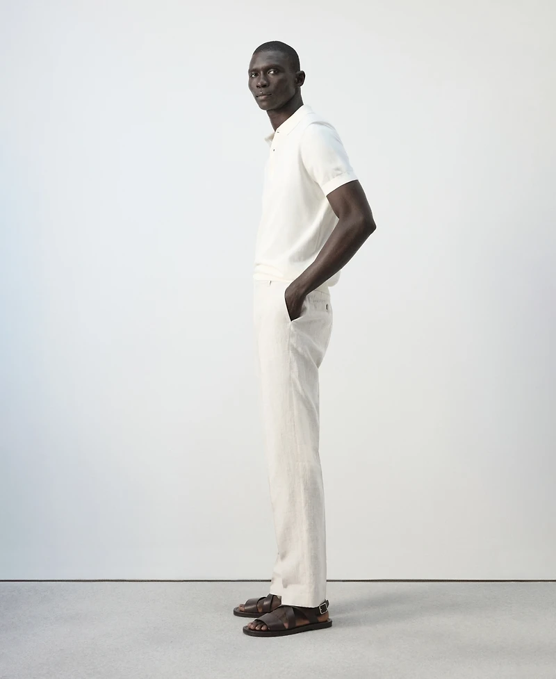 Mango Men's Regular-Fit Trousers