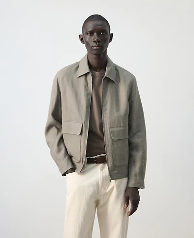 Mango Men's Pockets Jacket