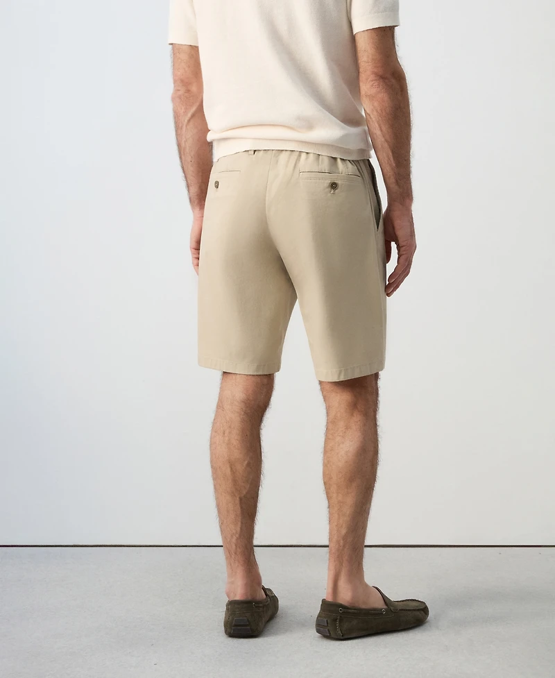 Mango Men's Slim-Fit Chino Cotton 10.12" Bermuda Shorts