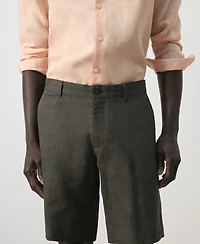 Mango Men's Slim-Fit 9.84" Bermuda Shorts