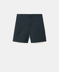 Mango Men's Comfort Stretch Water-Repellent 7.48" Bermuda Shorts