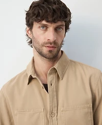 Mango Men's Pockets Overshirt