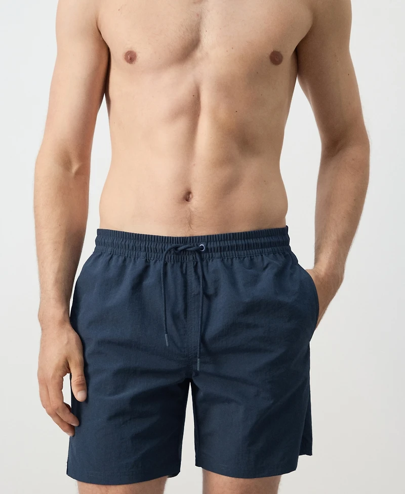 Mango Men's Basic Drawstring Swimsuit