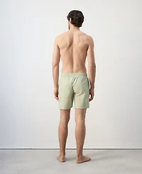 Mango Men's Seersucker Swimming Trunks