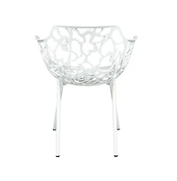 LeisureMod Modern Devon Aluminum Armchair