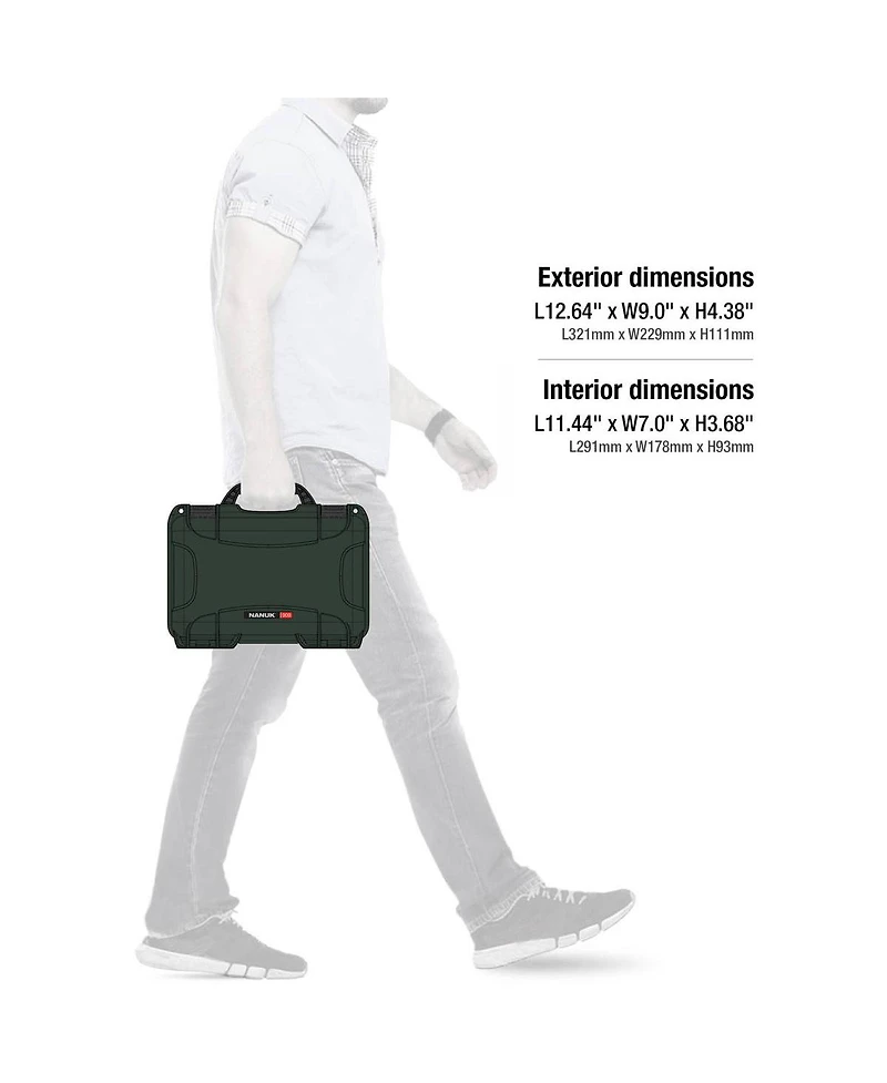 Nanuk 909 Case with Foam