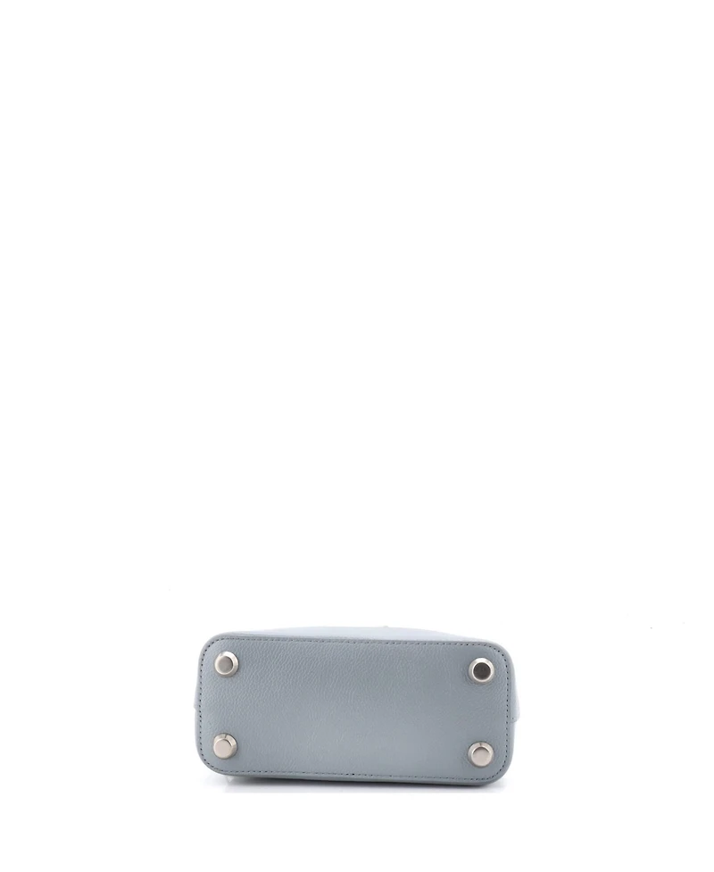 Pre-Owned Balenciaga Xxs Logo Ville Bag Leather