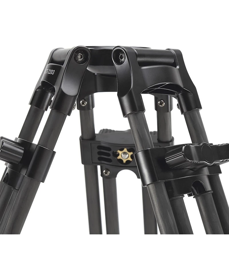Sirui Bct-2203 3-Section 10 Layer Carbon Fiber Video Broadcast Tripod, 22 Lbs Capacity
