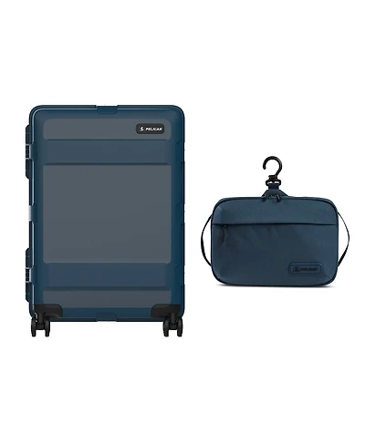 Pelican Atx 25" Waterproof Wheeled Check-In Travel Hard Case, with DK5 ModPak Toiletry Bag