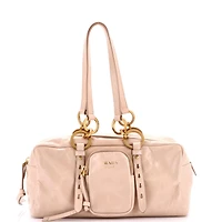 Pre-Owned Prada Medium Dangle Top Handle Bag Leather