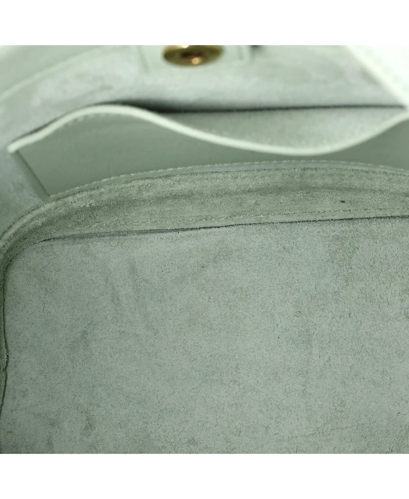 Pre-Owned Celine Small Cuir Triomphe Bucket Bag Leather