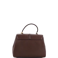 Pre-Owned Celine Medium 16 Top Handle Bag Grained Calfskin