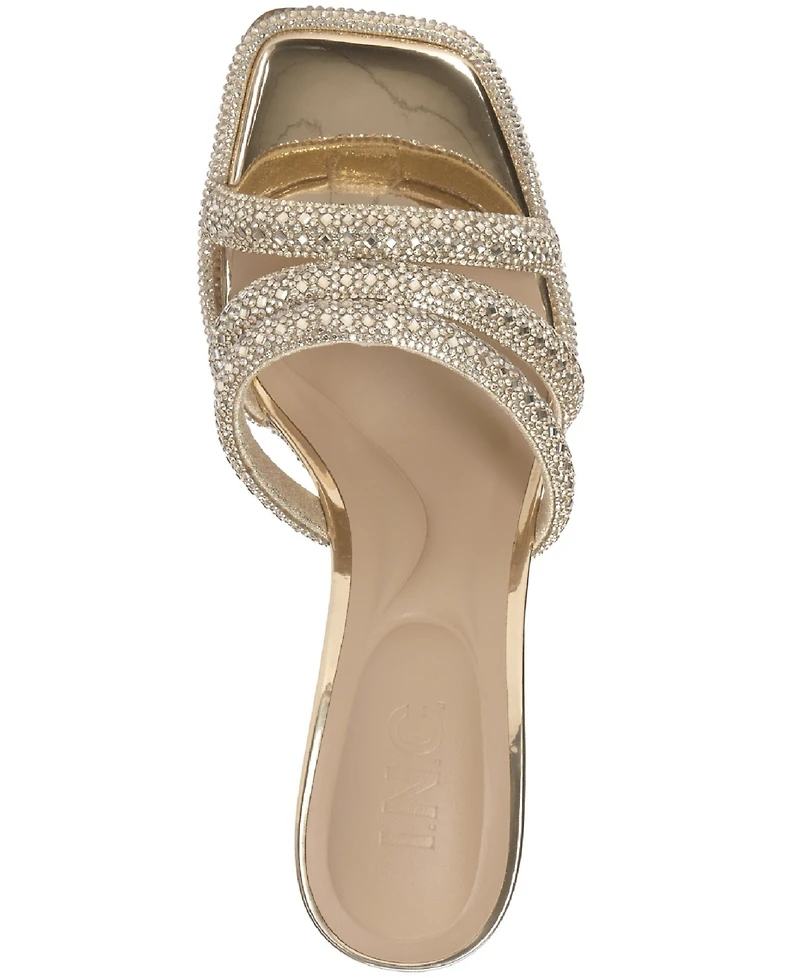 I.n.c. International Concepts Women's Tansie Bling Stiletto Heel Sandals, Macy's Exclusive