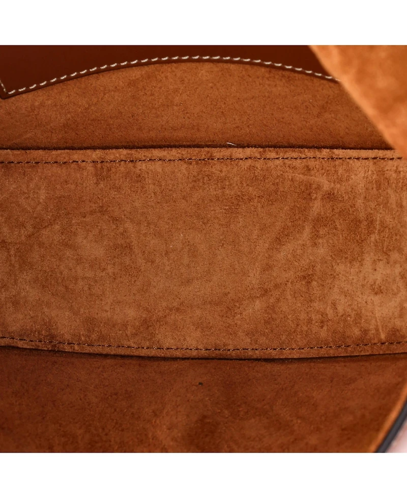 Pre-Owned Celine Cuir Triomphe Besace Flap Bag Leather