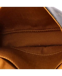 Pre-Owned Celine Mini Besace Flap Bag Triomphe Coated Canvas