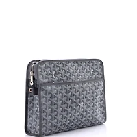 Pre-Owned Goyard Gm Jouvence Toiletry Pouch Coated Canvas