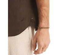 Nautica Men's Classic-Fit Long-Sleeve Button-Up Solid Linen Shirt