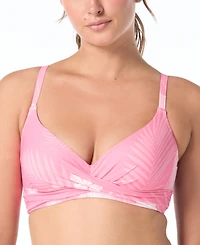 Coco Reef Women's Contours Diamond Wrap Underwire Swim Top