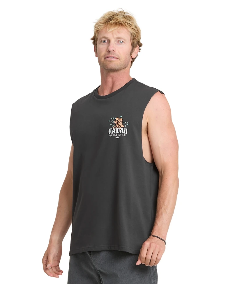 Quiksilver Men's Crewneck Sleeveless T-Shirt