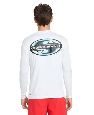 Quiksilver Men's Graphic Long-Sleeve Swim T-Shirt