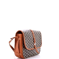 Pre-Owned Goyard Mm Belvedere Ii Messenger Bag Coated Canvas