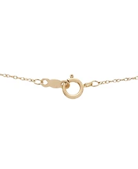 Macy's Diamond Heart Pendant Necklace (1/4 ct. t.w.) in 10k Yellow Gold