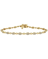Macy's Diamond Bracelet (1 ct. t.w.) in 10k Yellow Gold