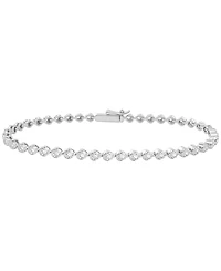 Macy's Diamond Link Bracelet (1/2 ct. t.w.) in Sterling Silver