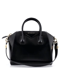 Pre-Owned Givenchy Small Antigona Bag Glazed Leather