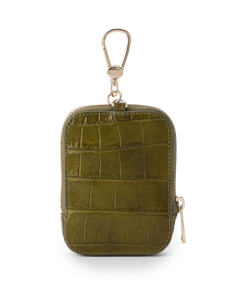 Brahmin Katelynn Mini Leather Zip Coin Purse