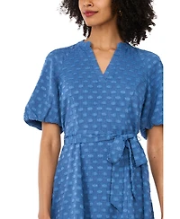 Vince Camuto Women's Puff-Sleeve Mini Dress