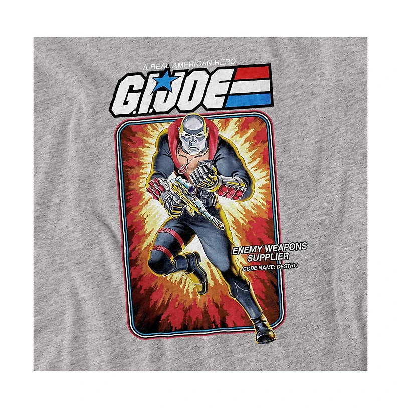 Hasbro+ Men's + G.i. Joe Destro Card T-Shirt