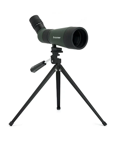 Celestron LandScout Angled Spotting Scope with Table-Top Tripod and Smartphone Adapter